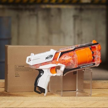 БЛАСТЕР NERF ELITE STRONGARM ПРОЗОРИЙ, ЕКО-УПАКОВКА 99977766654 фото